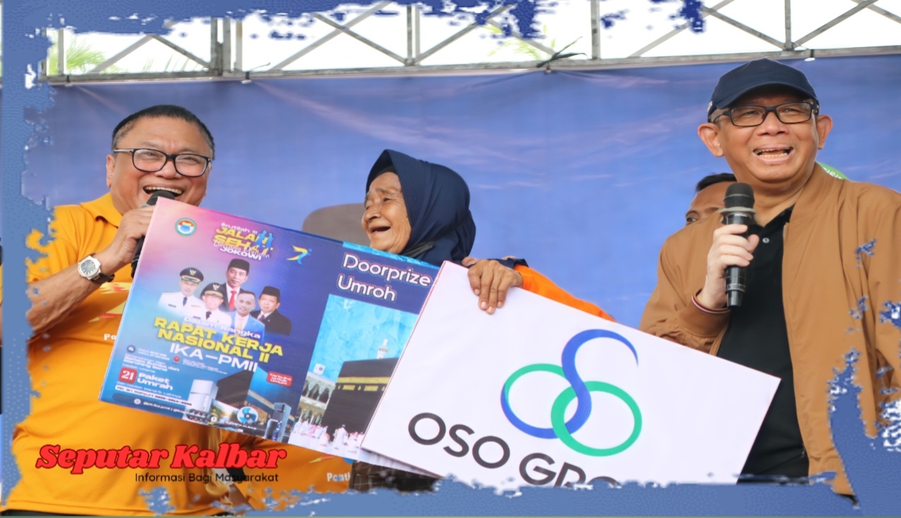 Ribuan Warga Kalbar Ikuti Jalan Sehat PMII