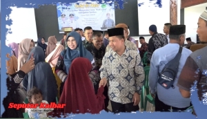 Satono Hadiri Halal Bi Halal Paguyuban Masyarakat Jawa Kabupaten Sambas