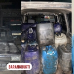 Polres Sambas Berhasil Gagalkan dugaan Praktik Penimbunan Ratusan Liter BBM Subsidi di Kecamatan Galing