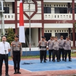Hari Terakhir Jabat Kasat Intelkam, AKP Albert Yusuf Iskandar berikan Motivasi ke Personil Polres Sambas