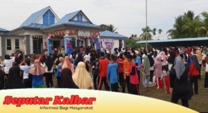 Peringati Harhubnas Ke-53, KSOP Kelas IV Sintete Gelar Senam Massal