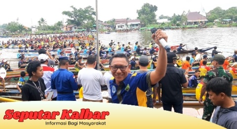 Lomba Sampan Bidar Rebutkan Piala PODSI II Tahun 2023