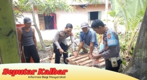 Gencarnya Kapolsek Semparuk Turun ke Lapangan Untuk Menyapa Masyarakat