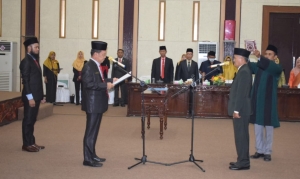 Paripurna PAW dan Pergantian Wakil Ketua DPRD Sambas