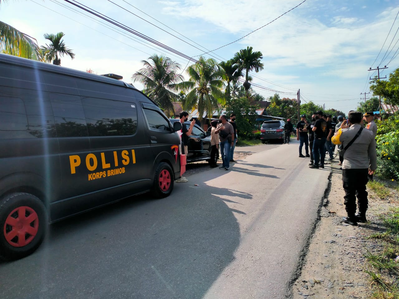 BREAKING NEWS – Seorang Pria di Semparuk Terduga Terorisme ditangkap Tim Densus 88
