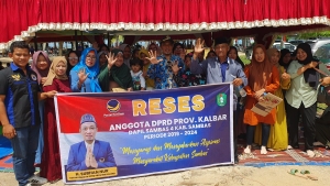 Ratusan Warga antusias hadiri Reses Subhan Nur di Jawai Selatan