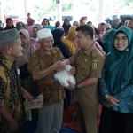 Bupati Satono hadiri Pelayanan Kesehatan Gratis di Desa Piantus