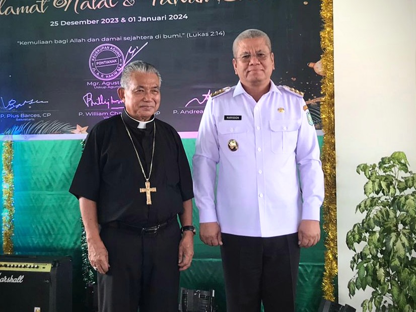 Pj Gubernur Kalbar Kunjungi Keuskupan Agung Pontianak
