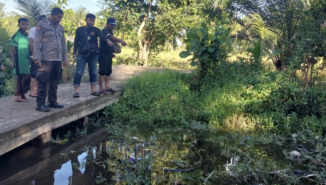 Mandi di Parit, Bocah 7 Tahun di Kecamatan Paloh Tewas Tenggelam