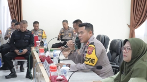 Kompol Hoerrudin Pimpin Rakor Linsek Kesiapan Pengamanan Nataru 2024