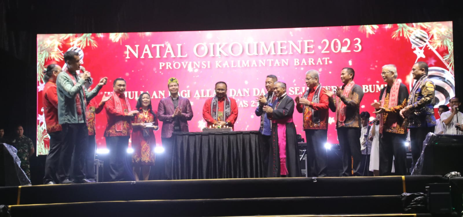 Menteri Agama RI hadiri Perayaan Natal di Pontianak