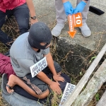 Rekonstruksi Kasus Pembunuhan, Ada 28 adegan yang dilakukan oleh pelaku AW saat membunuh marsel (Humas Polres Sambas)