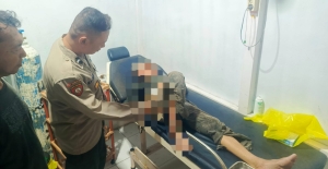 Pemotor Tabrak Pejalan Kaki di Jawai, Korban Terpaksa Dilarikan ke RSUD