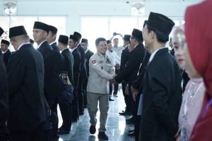Bupati Sambas Hadiri Pelantikan Anggota PPK 2024