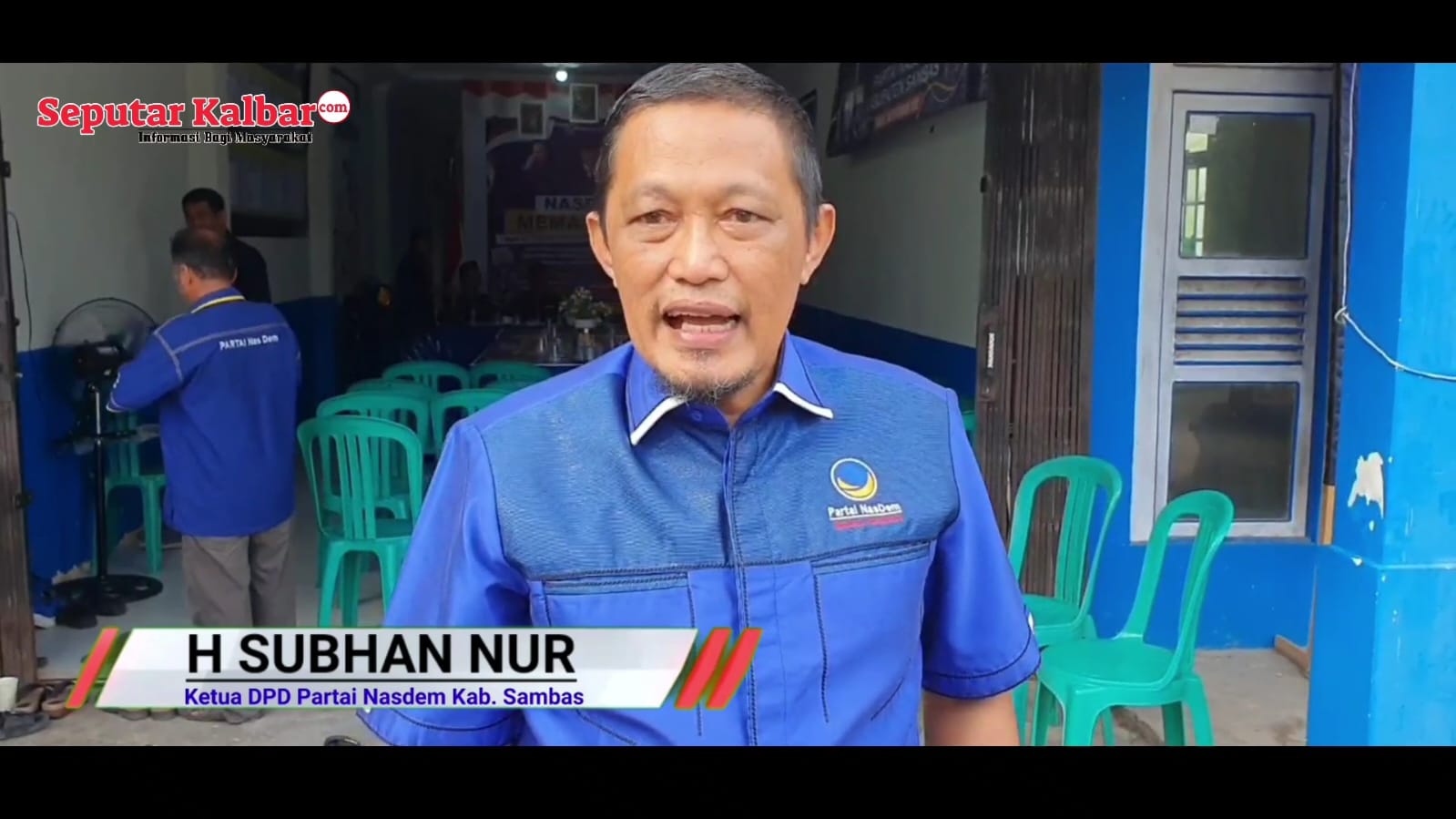 Meriah dan Unik, Pendaftaran Bacalon Bupati/Wabup di Partai Nasdem Sambas
