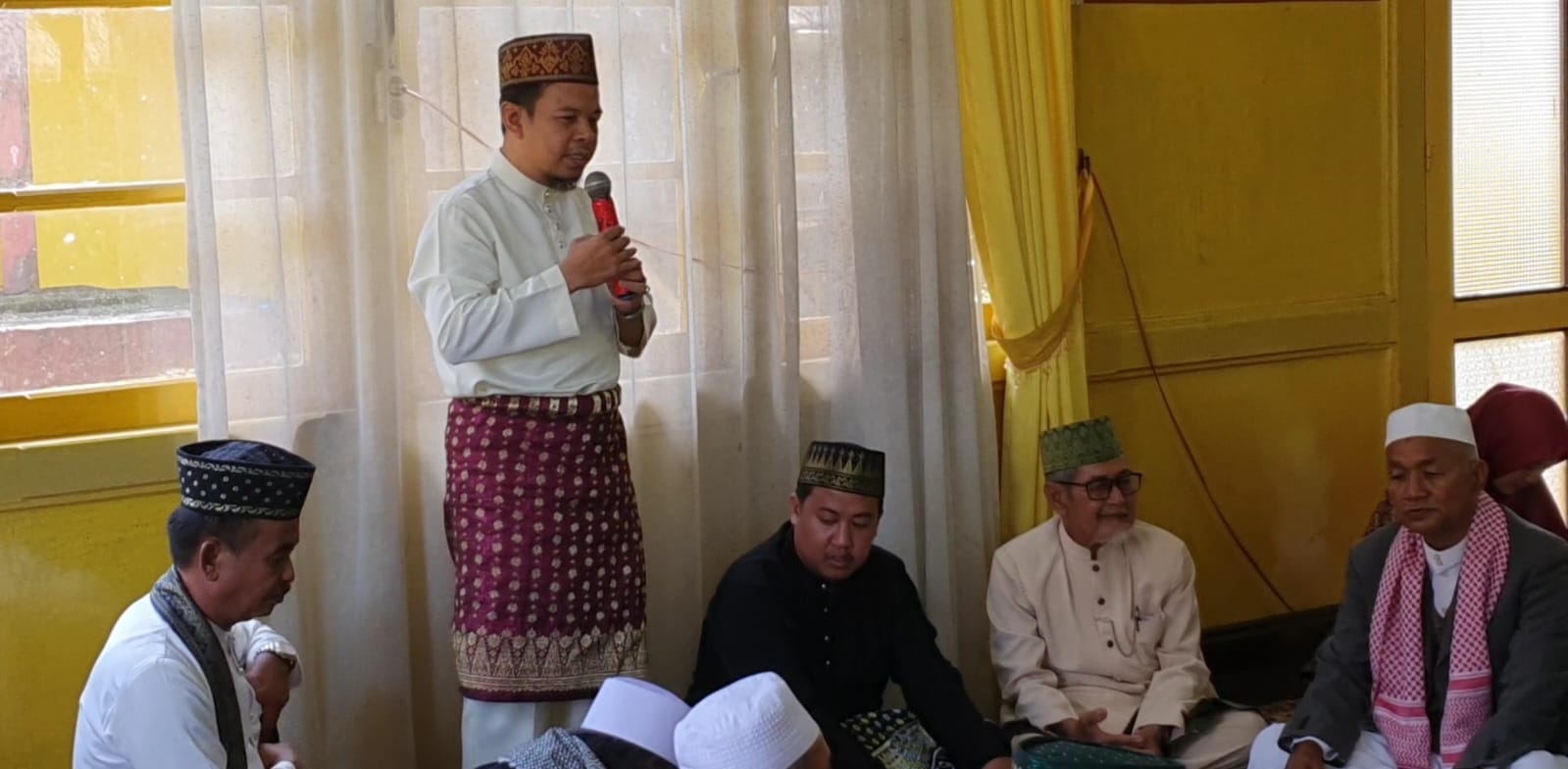 Misni – Maryadi Minta Restu dan Dukungan ke Pangeran Ratu Muhammad Tarhan