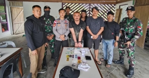 TNI Gadungan Berhasil Diamankan Satgas Pamtas RI-Malaysia Yonkav 12/BC