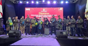 Bupati Satono Hadiri Peluncuran Pilkada Sambas 2024