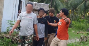 Tim Srigala Gunung Gajah Polsek Pemangkat Tangkap Dua Pelaku Pengedar Sabu