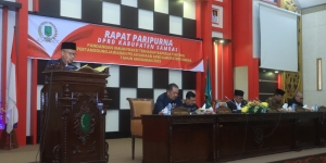Fraksi Gerindra Apresiasi Pembangunan Non APBD Sambas
