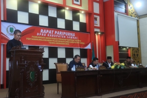 Fraksi Demokrat DPRD Sambas Beri Catatan Penting
