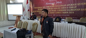 KPU Sambas Laksanakan Bimtek Aplikasi Sidalih dan E-Coklit