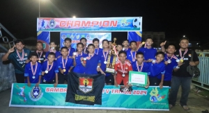 SSB Damos Sambas Juara U14 Sambas Open 2024 Seri V