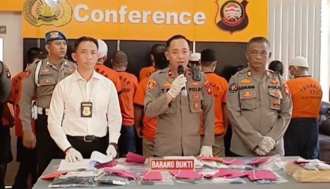 Polres Singkawang Ungkap 10 Kasus Narkotika Dengan 14 Tersangka