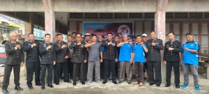 HUT Bhayangkara Ke-78, Polsek Pemangkat Gelar Syukuran bersama Buruh