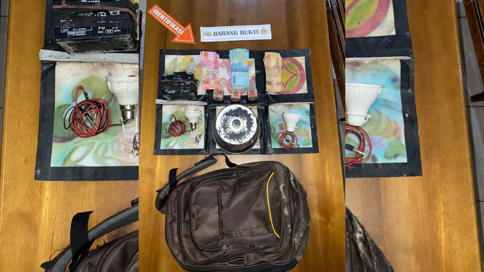 Polisi Tangkap Dua Pelaku Judi Kolok di Kecamatan Galing