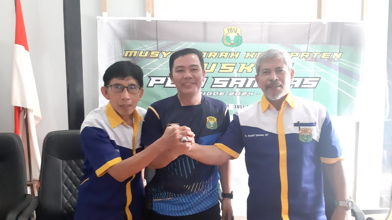 Figo terpilih Aklamasi Ketua PBSI Sambas