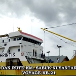 Jadwal Kapal Perintis KM Sabuk Nusantara 36 di Kabupaten Sambas, Periode Agustus 2024