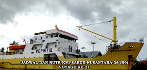 Jadwal Kapal Perintis KM Sabuk Nusantara 36 di Kabupaten Sambas, Periode Agustus 2024