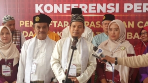 Calon Independent Pilbup Sambas Misni-Mariadi Resmi Daftar ke KPU