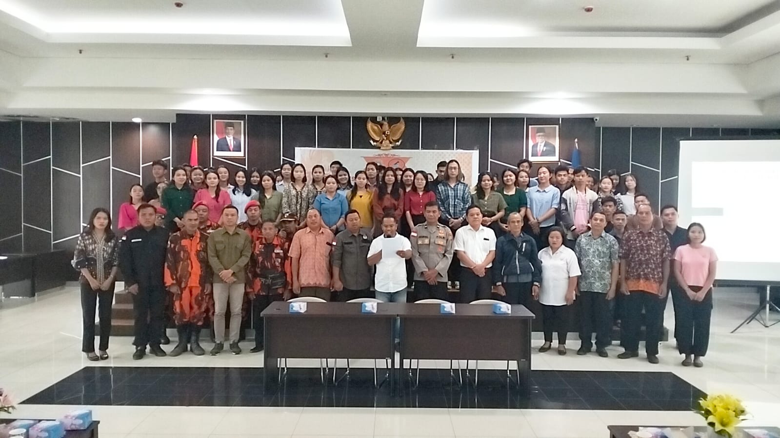 Karang Taruna Sajingan Besar Inisiator Deklarasi Pilkada Damai dan Sosialisasi Pilkada 2024
