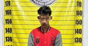 Polisi Ringkus Pengedar Narkoba di sebuah Bengkel di Sambas