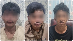 Polisi Tangkap 3 Pelaku Curanmor di Sambas