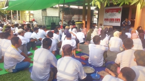 Ratusan Pendukung Hadiri Kampanye Dialogis Fahrur Rofi di Desa Mensungai