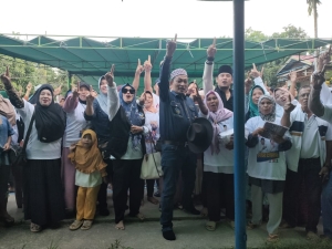 Kampanye Dialogis di Desa Sungai Rusa, Siap Menangkan Fahrur Rofi – Sabib