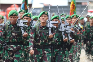 Pleton Beranting Yudha Wastu Pramuka Jaya Batalion Infantri 645/GTY