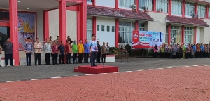 Awal Tahun 2025, Pemkab Sambas Gelar Apel Perdana