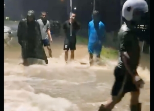 Setiap Hujan, Masyarakat Dusun Gugah Sejahtera Siaga Siaga 1 Banjir