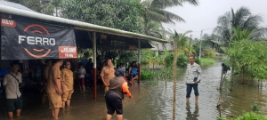 Apresiasi Pemkab Tinjau Banjir Tangaran