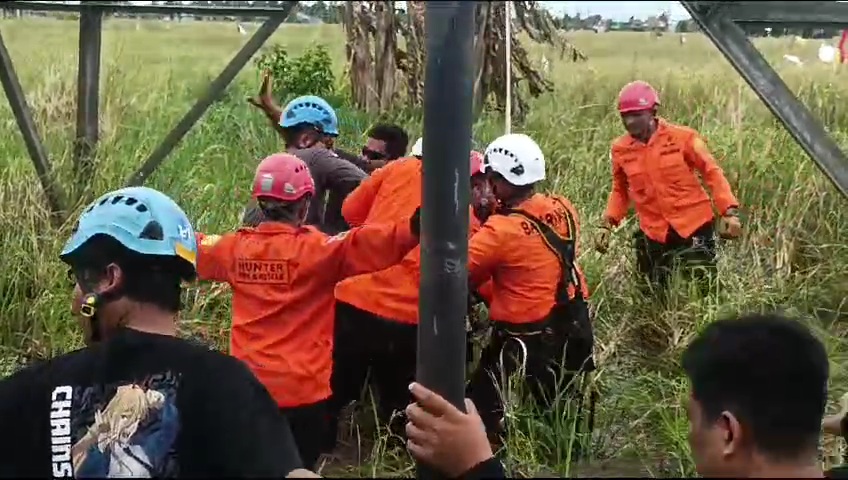 Hendak Bunuh Diri di Tower Sutt Milik PLN, Pria Ini Berhasil Diselamatkan Tim SAR