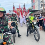 Personil Kompi Yonif 645/GTY Lakukan Pengamanan Imlek dan CGM 2025 di Pemangkat
