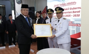 Pemprov Kalbar Gelar Serah Terima Jabatan Gubernur