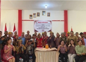 Pelantikan Pengurus Adat Desa di Kecamatan Sajingan Besar, Langkah Awal Menuju Kemajuan