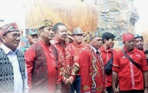 Sekda Hadiri Pelantikan DAD Kabupaten Sambas Resmi Dilantik