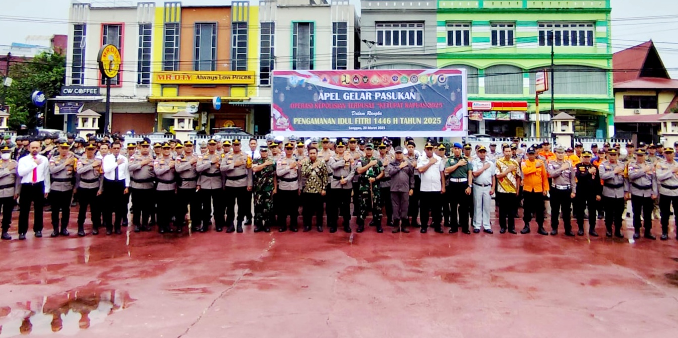 Kapolda Kalbar Siagakan 1.300 Personel untuk Operasi Ketupat 2025