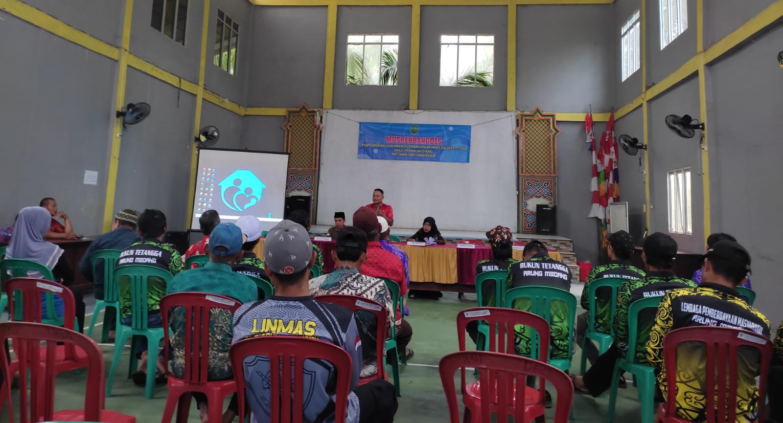 Desa Arung Medang Gelar Musdes Perubahan RPJMDes